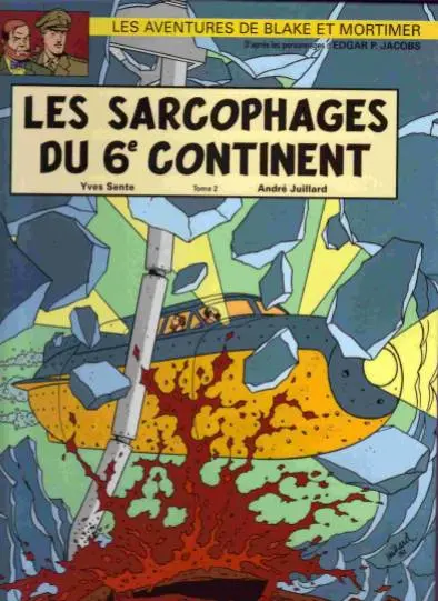Couverture de l'album Blake et Mortimer Tome 17 Les Sarcophages du 6e continent - Tome 2