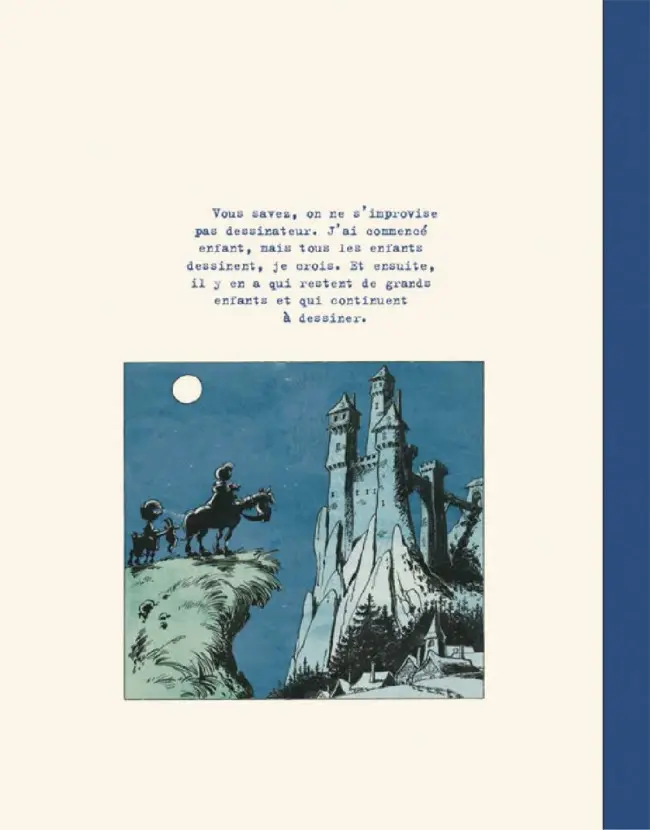 Verso de l'album Une vie à schtroumpfer