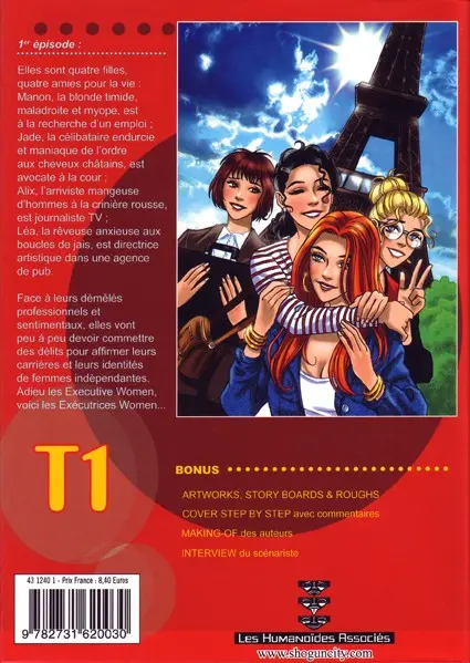 Verso de l'album Exécutrices Women Tome 1 Un week-end particulier