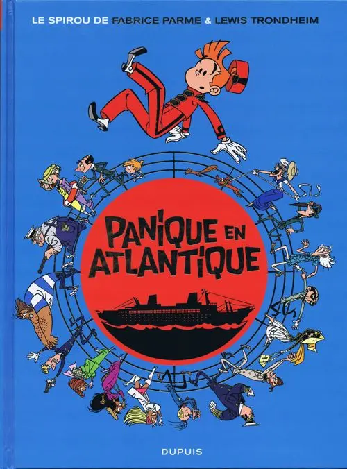 Couverture de l'album Spirou et Fantasio - Une aventure de... / Le Spirou de... Tome 6 Panique en Atlantique