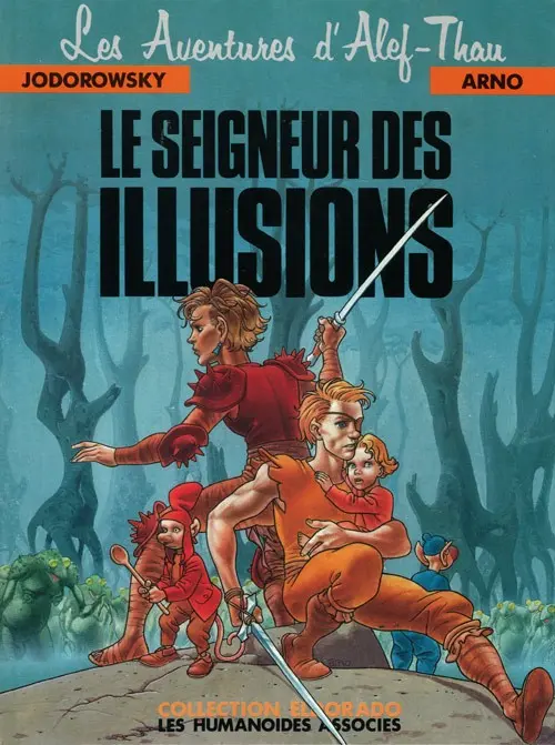 Couverture de l'album Les aventures d'Alef-Thau Tome 4 Le seigneur des illusions