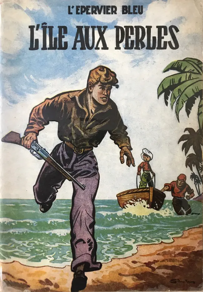 Couverture de l'album L'Épervier bleu Tome 3 L'île aux perles