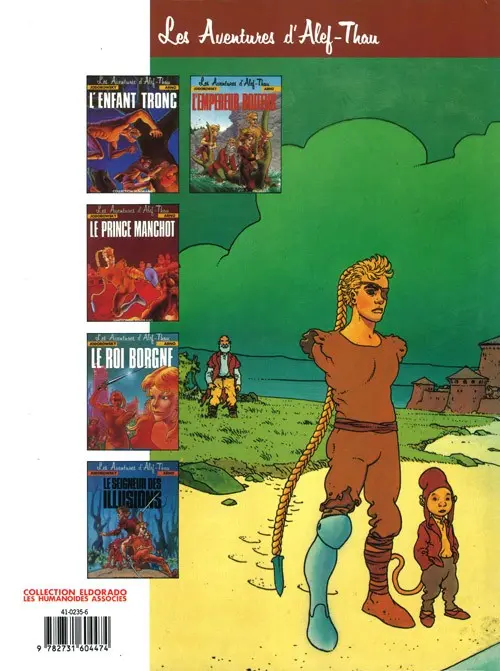 Verso de l'album Les aventures d'Alef-Thau Tome 4 Le seigneur des illusions