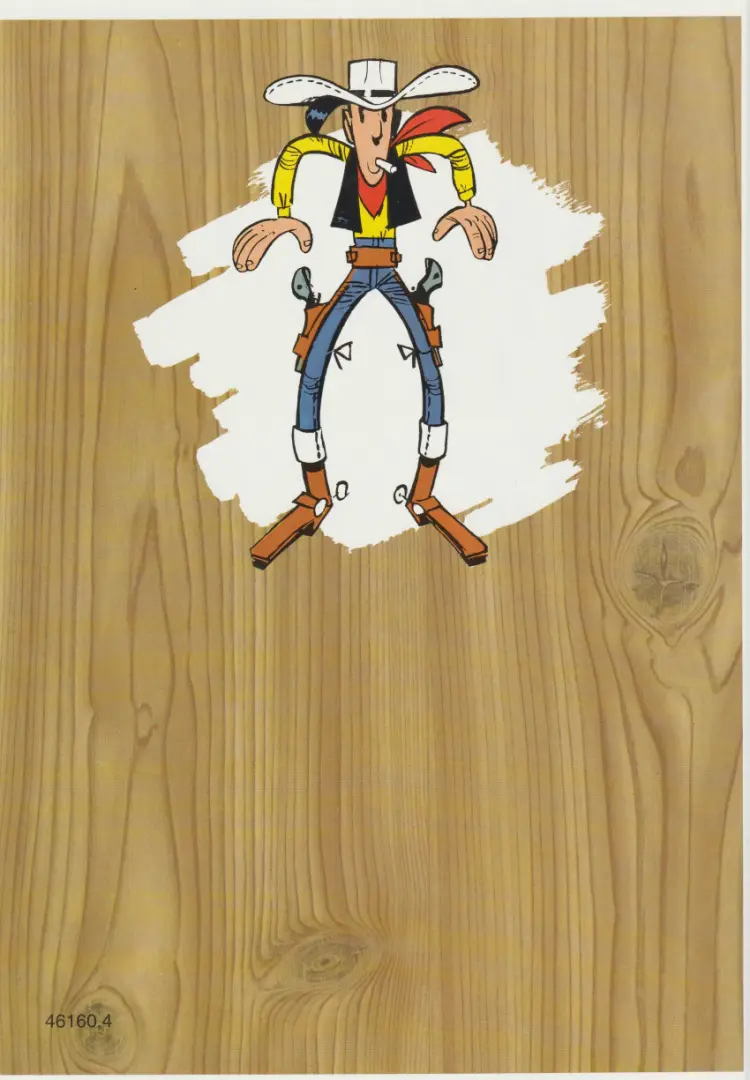 Verso de l'album Lucky Luke Tome 29 Des barbelés sur la prairie
