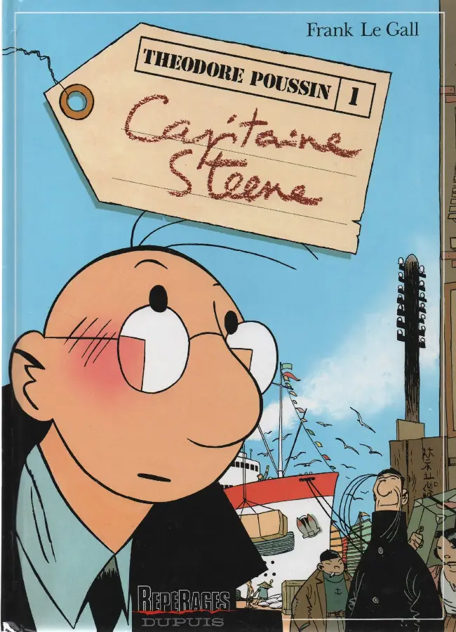 Couverture de l'album Théodore Poussin Tome 1 Capitaine Steene