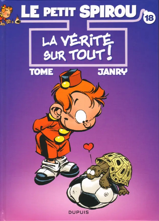 Couverture de l'album Le Petit Spirou Tome 18 La Vérité sur tout !