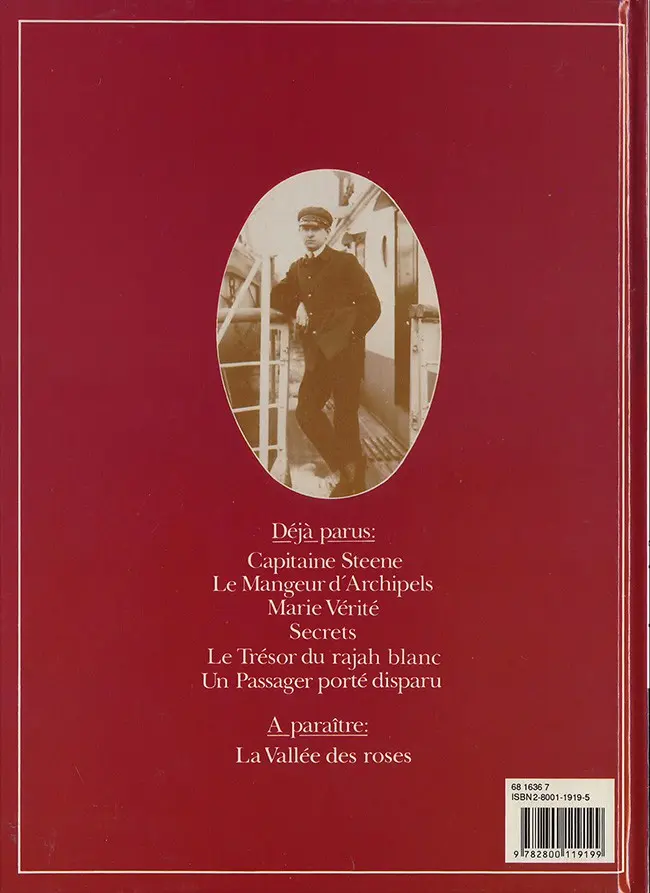 Verso de l'album Théodore Poussin Tome 6 Un Passager porté disparu