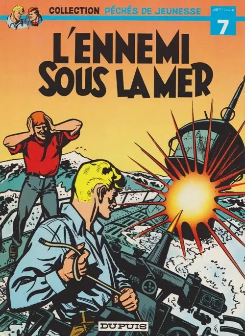 Couverture de l'album L'Épervier bleu Tome 5 L'ennemi sous la mer