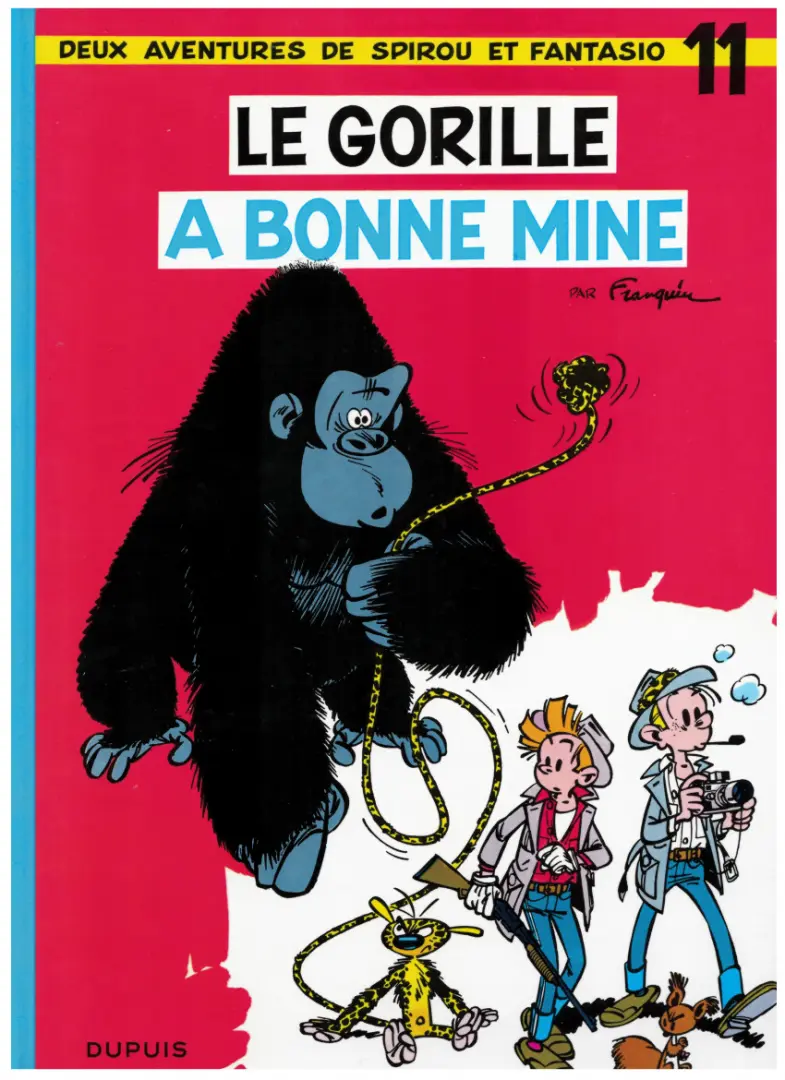 Couverture de l'album Spirou et Fantasio Tome 11 Le gorille a bonne mine