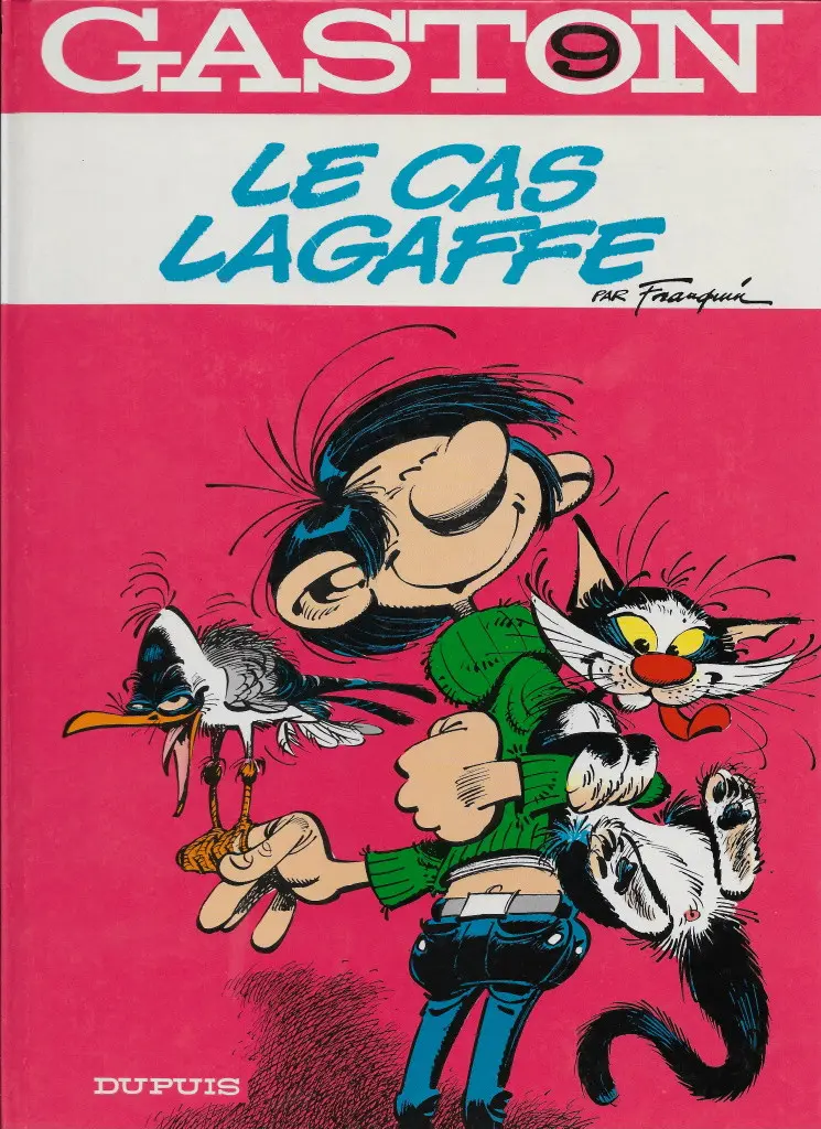 Couverture de l'album Gaston Tome 9 Le cas Lagaffe