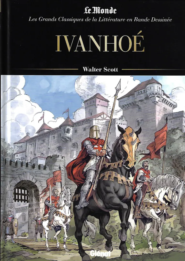 Couverture de l'album Les Grands Classiques de la littérature en bande dessinée Tome 37 Ivanhoé