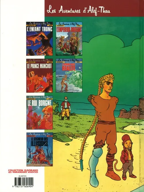 Verso de l'album Les aventures d'Alef-Thau Tome 5 L'empereur boiteux
