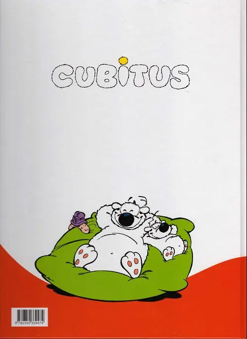 Verso de l'album Les nouvelles aventures de Cubitus Tome 4 Tous des héros !