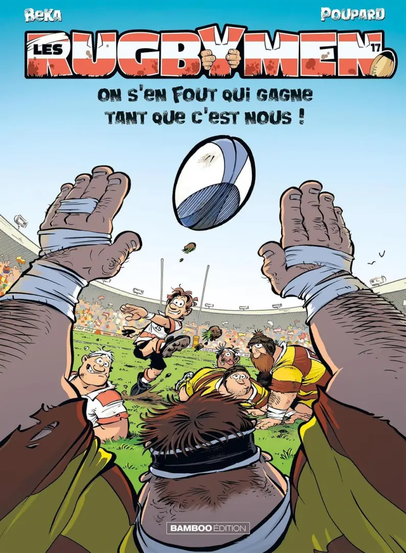 Couverture de l'album Les Rugbymen Tome 17 top humour