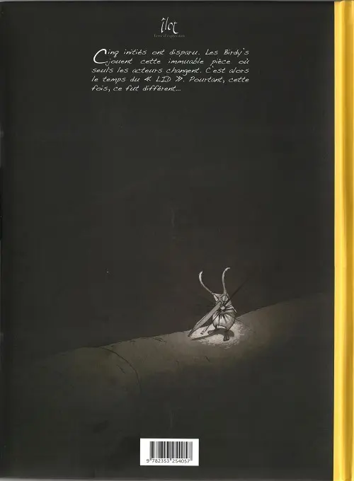 Verso de l'album Birdy's Tome 1 L'alternative