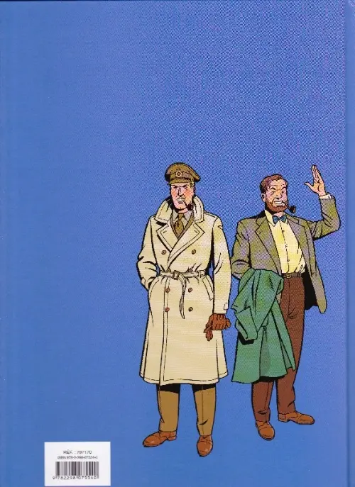 Verso de l'album Blake et Mortimer Tome 22 L'Onde Septimus