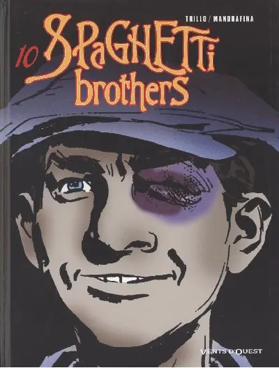 Couverture de l'album Spaghetti Brothers Version en couleur Tome 10