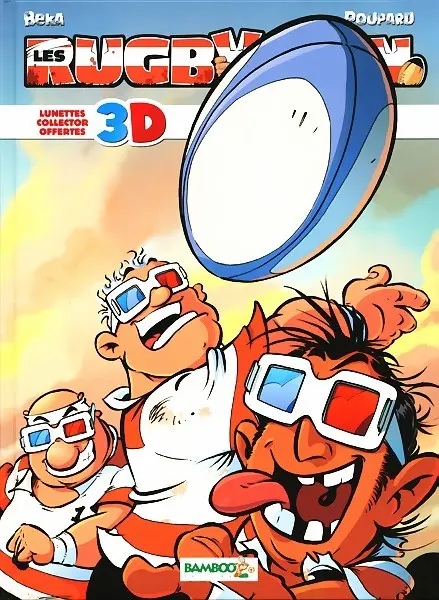 Couverture de l'album Les Rugbymen Les rugbymen en 3D