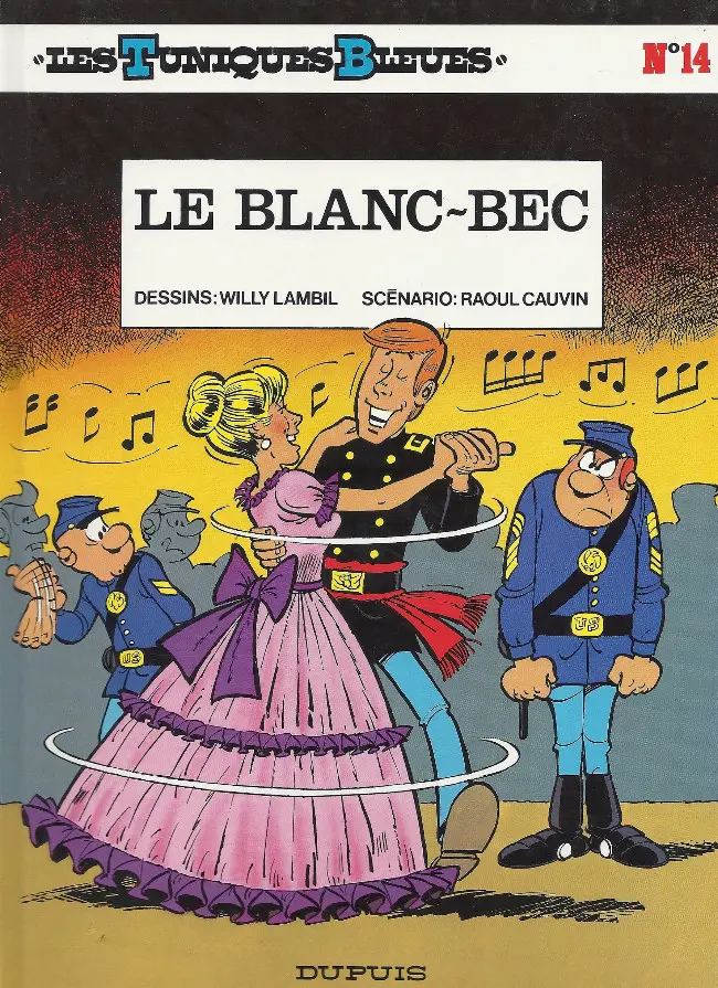 Couverture de l'album Les Tuniques Bleues Tome 14 Le blanc-bec