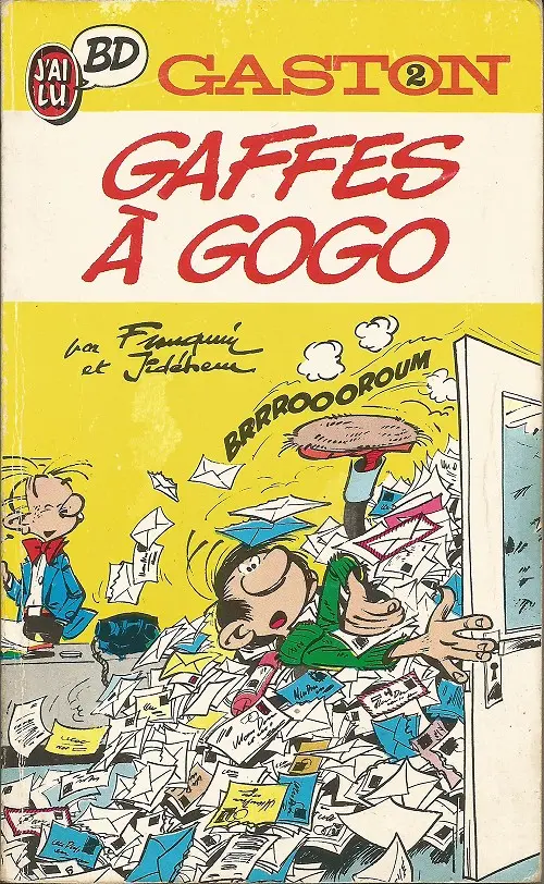 Couverture de l'album Gaston Tome 2 Gaffes à gogo