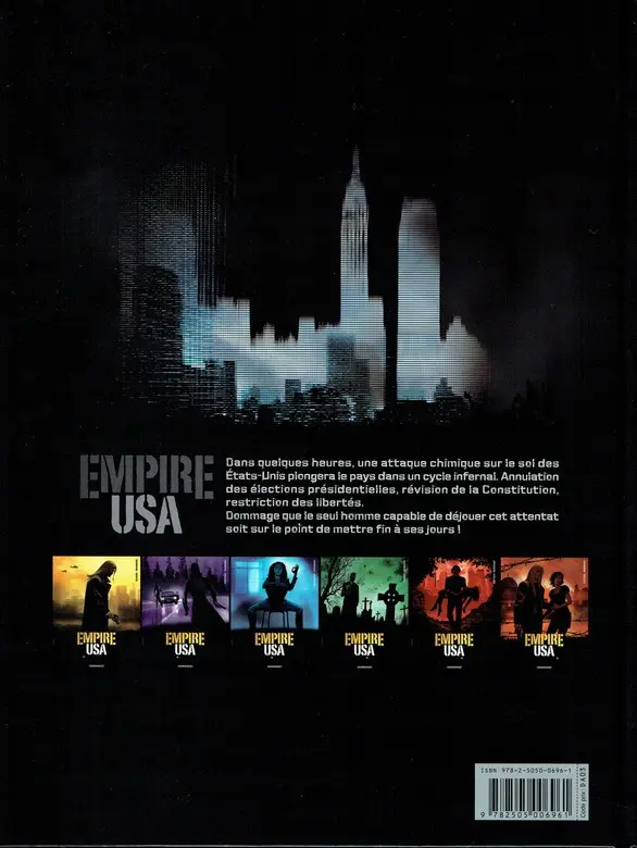 Verso de l'album Empire USA Tome 2