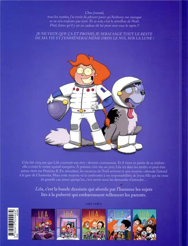 Verso de l'album Lila Tome 5 Pour toujours et à jamais