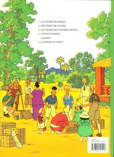 Verso de l'album Alice et Léopold Tome 4 La petite Marie