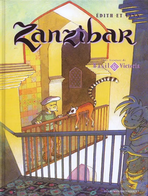 Couverture de l'album Basil & Victoria Tome 3 Zanzibar