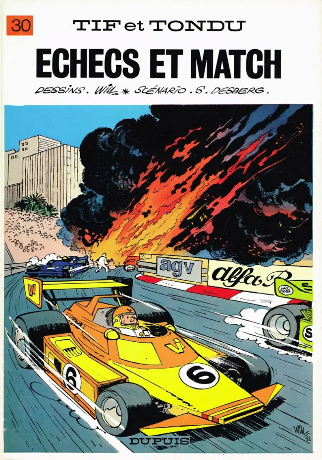 Couverture de l'album Tif et Tondu Tome 30 Echecs et match