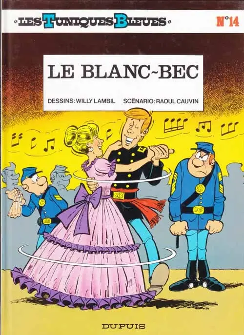 Couverture de l'album Les Tuniques Bleues Tome 14 Le blanc-bec