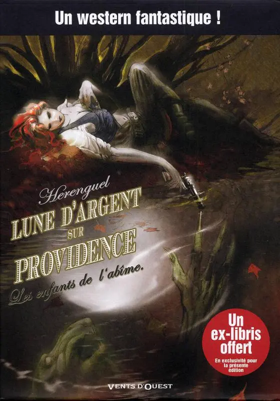 Planche de l'album Lune d'argent sur Providence Tome 1 Les enfants de l'abîme