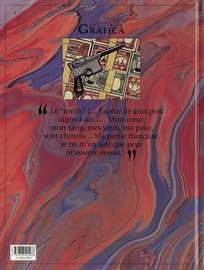 Verso de l'album Nuit blanche Tome 5 Shangaï