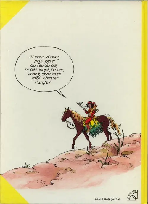 Verso de l'album Petit-Renard Tome 2 Un aigle dans l'orage