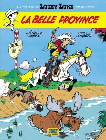 Couverture de l'album Les aventures de Lucky Luke Tome 1 La belle province