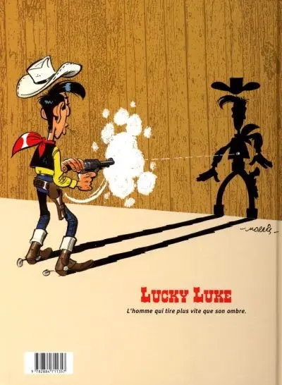Verso de l'album Les aventures de Lucky Luke Tome 1 La belle province