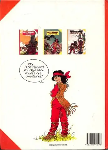 Verso de l'album Petit-Renard Tome 4 Le fil magique