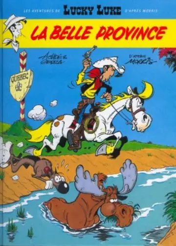 Couverture de l'album Les aventures de Lucky Luke Tome 1 La belle province