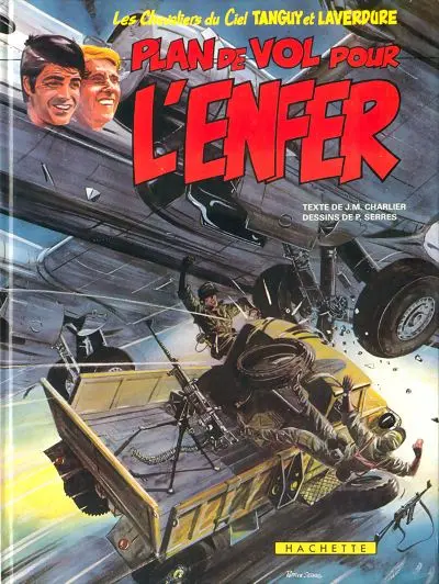 Couverture de l'album Tanguy et Laverdure Tome 23 Plan de vol pour l'enfer