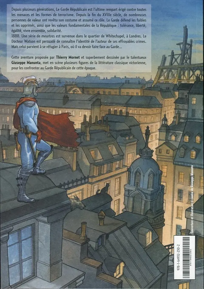 Verso de l'album Le Garde républicain #17 L'éventreur