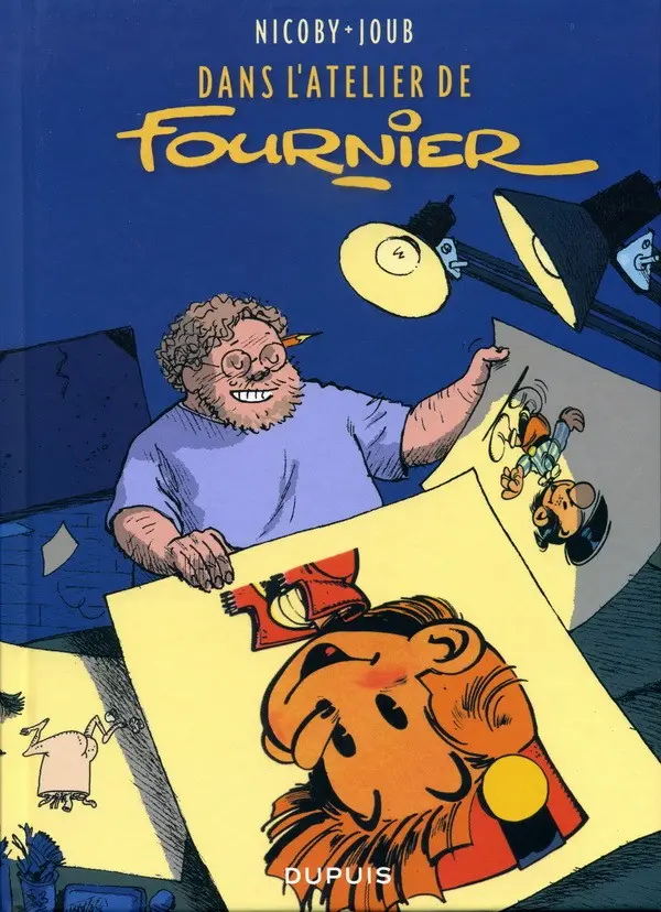 Couverture de l'album Dans l'atelier de Fournier