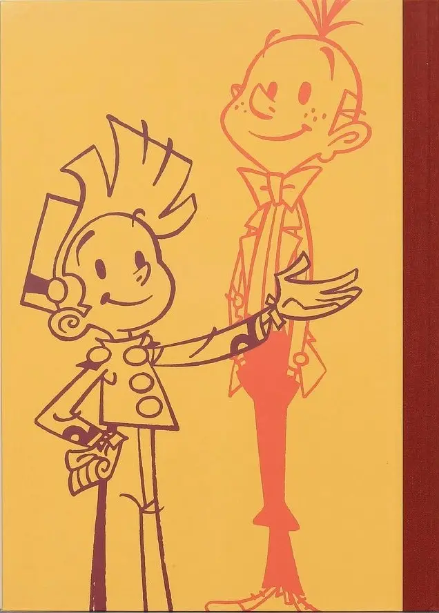 Verso de l'album Spirou et Fantasio - Une aventure de... / Le Spirou de... Tome 6 Panique en Atlantique