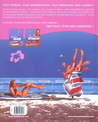 Verso de l'album Ibiza club 2 Garçons jetables
