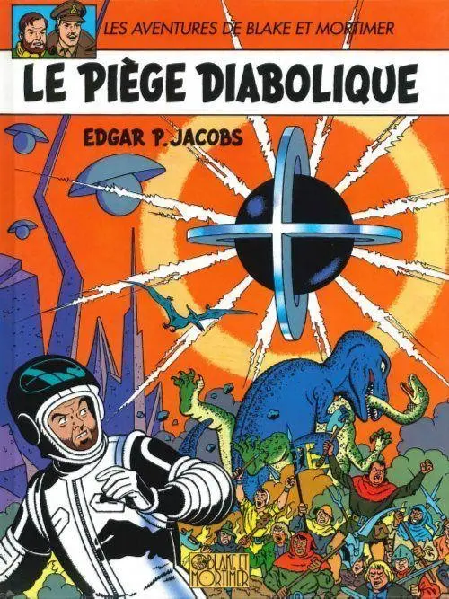 Couverture de l'album Blake et Mortimer Tome 9 Le piège diabolique