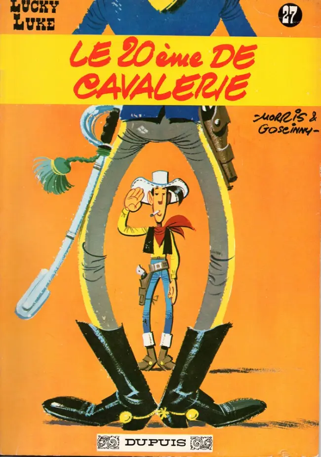 Couverture de l'album Lucky Luke Tome 27 Le 20ème de cavalerie