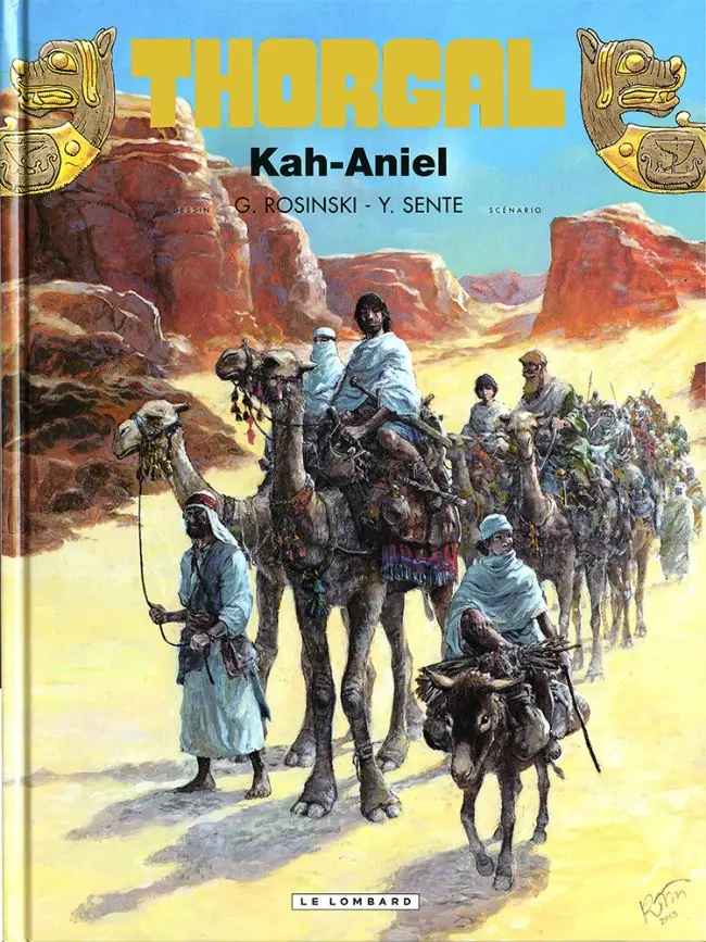 Couverture de l'album Thorgal Tome 34 Kah-Aniel