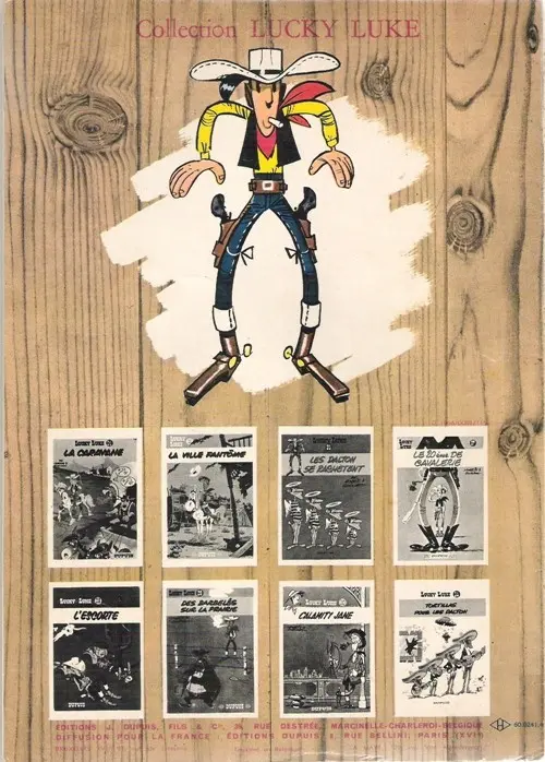 Verso de l'album Lucky Luke Tome 26 Les Dalton se rachètent