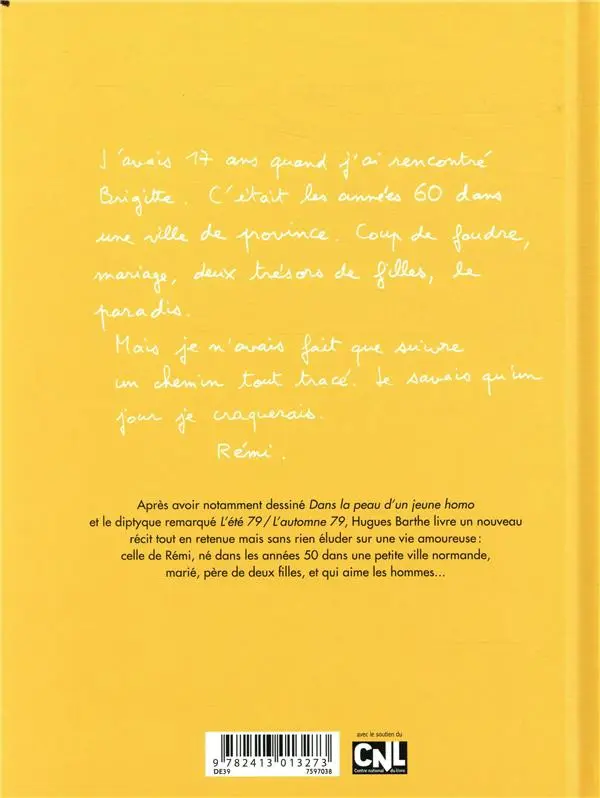 Verso de l'album Mes années hétéro