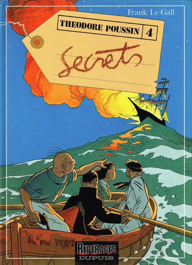Couverture de l'album Théodore Poussin Tome 4 Secrets