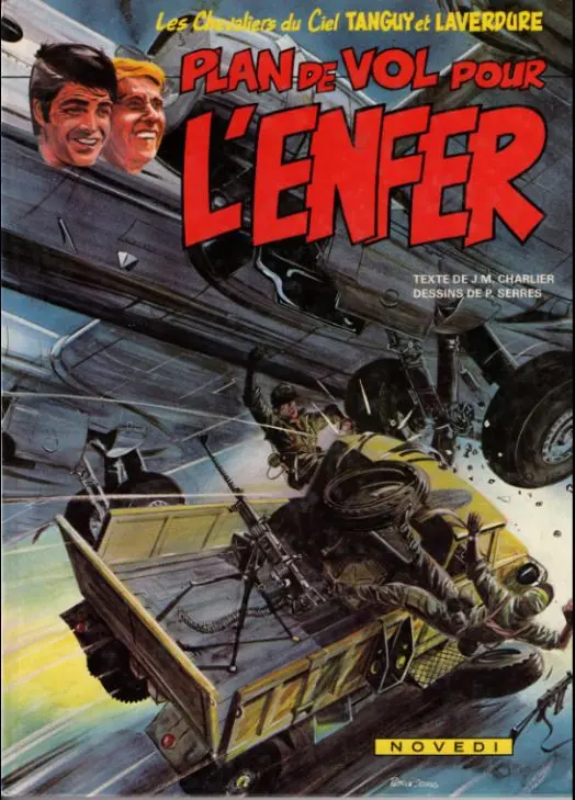 Couverture de l'album Tanguy et Laverdure Tome 23 Plan de vol pour l'enfer