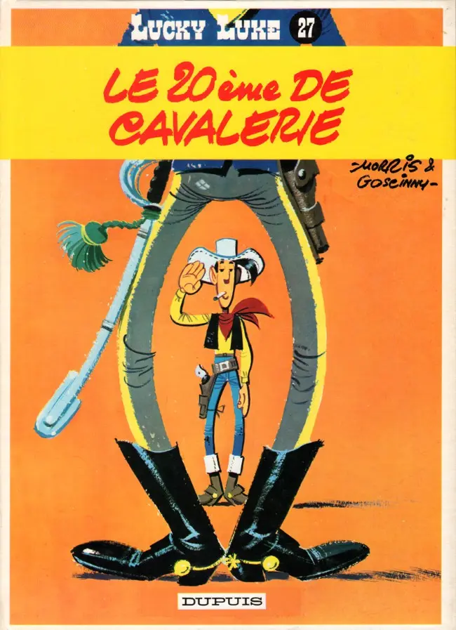 Couverture de l'album Lucky Luke Tome 27 Le 20ème de cavalerie